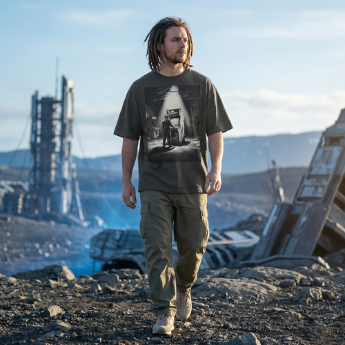 Arcade Break Oversized Tee