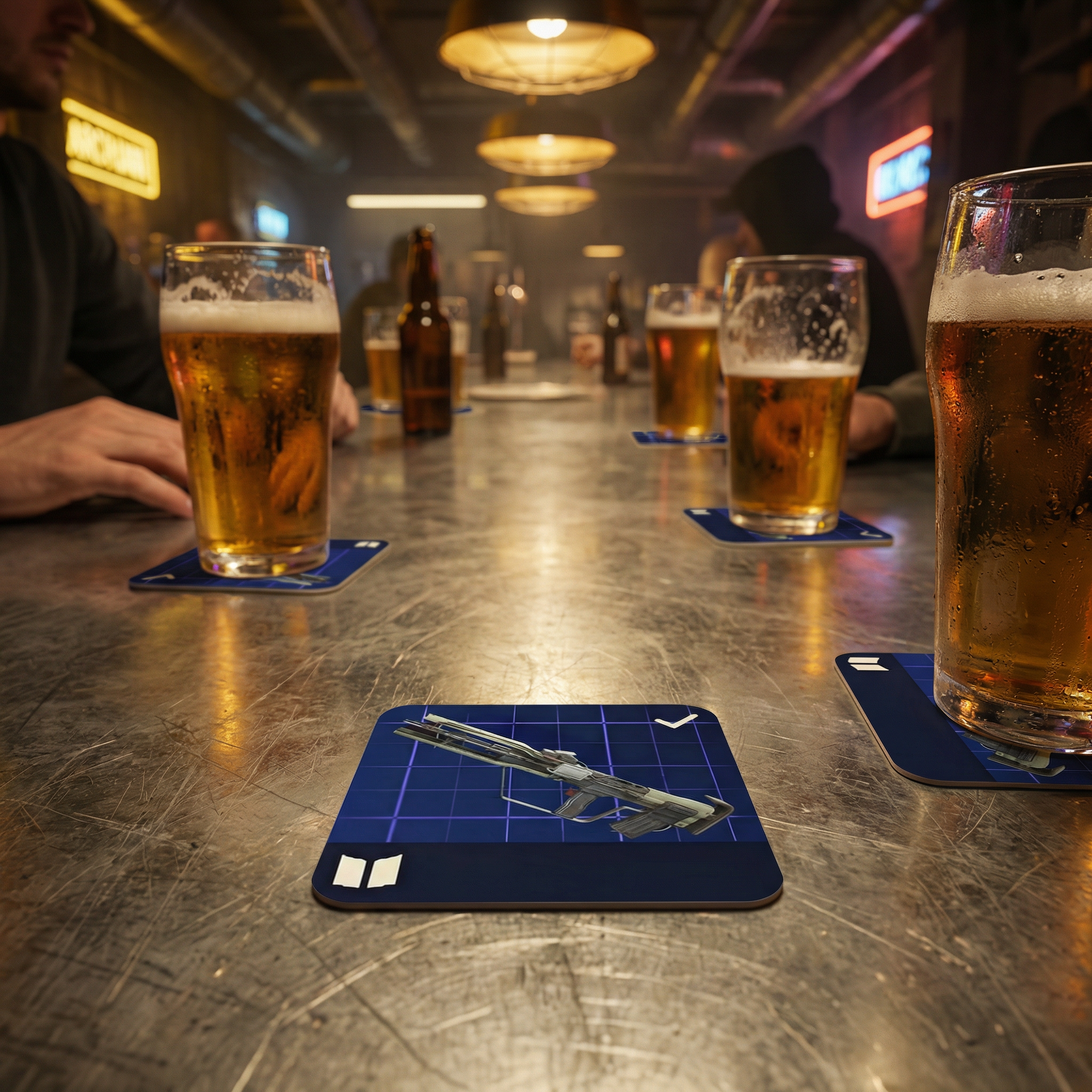 Tempest Blueprint Coaster